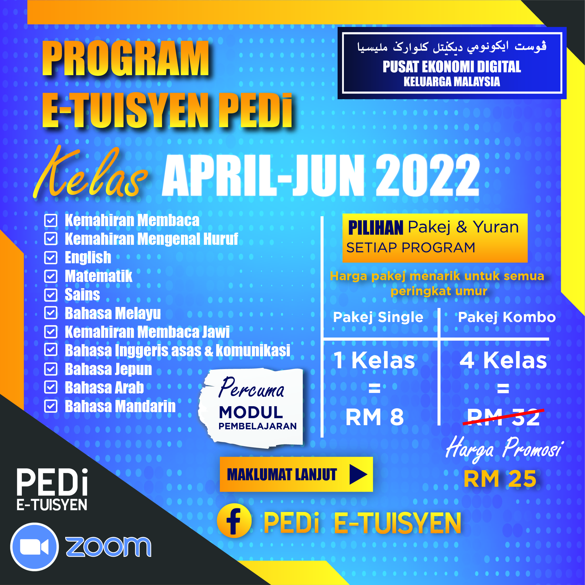 Poster E Tuisyen Bulan April Mei